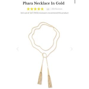 Kendra Scott Phara Necklace in Gold